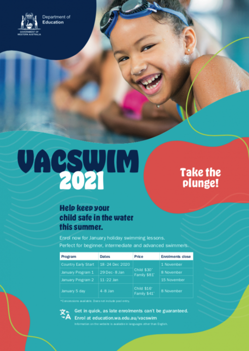VacSwim 2021 Crestwood Home Owners Association